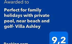 Perfect For Family Holidays With Private Pool, Near Beach And Golf- Villa Ashley